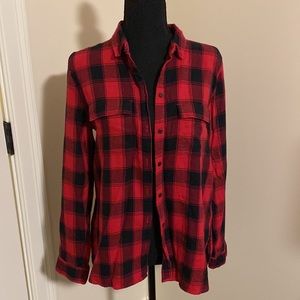 Buffalo plaid button up